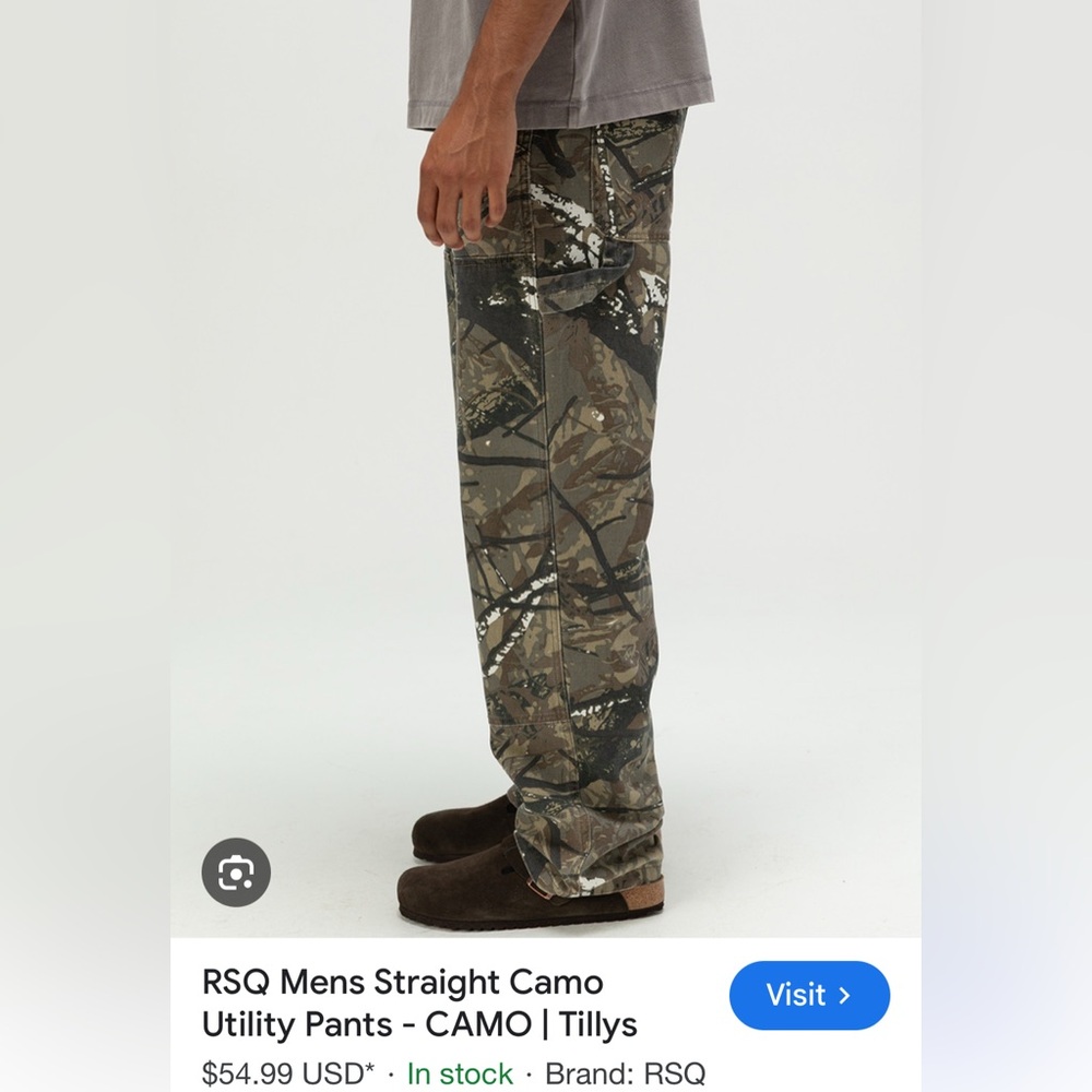 Men's Outdoor Camouflage Cargo Pants